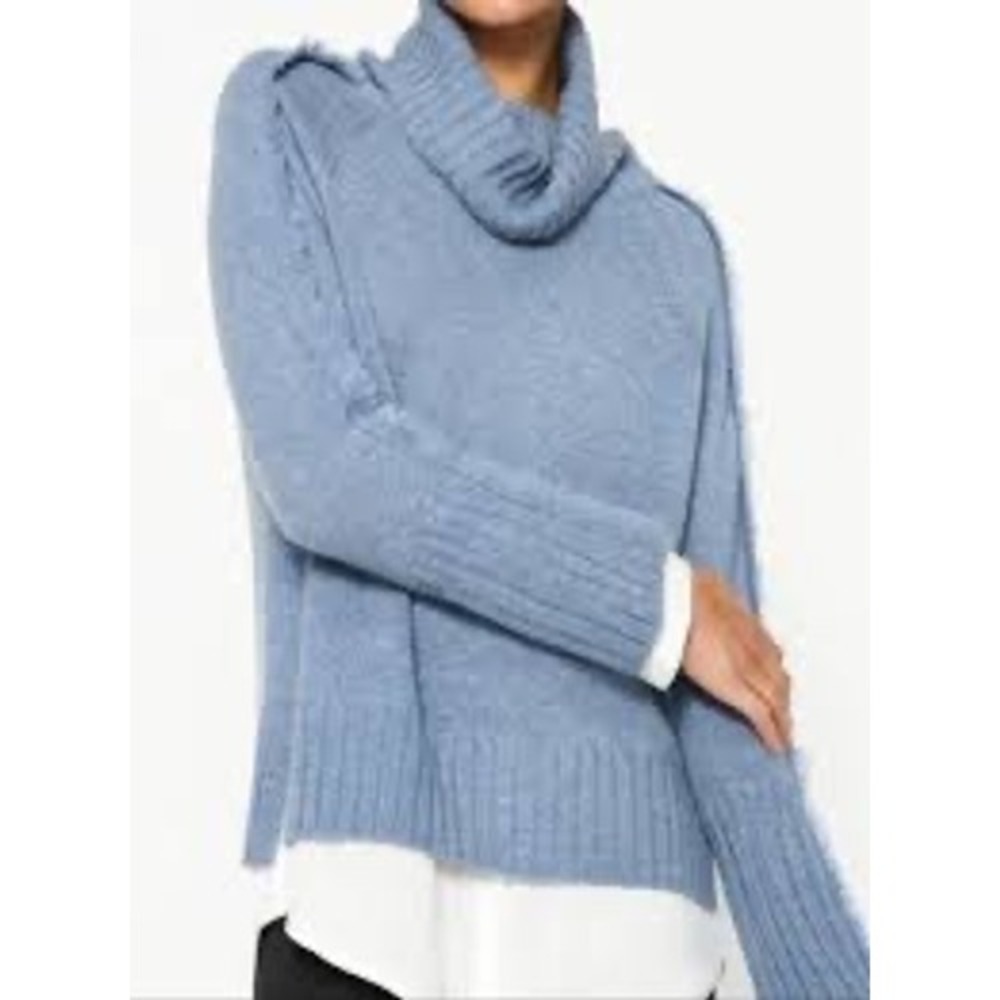 Brochu Walker Jolie Fringe sweater cashmere blend quite luxury soft girl large